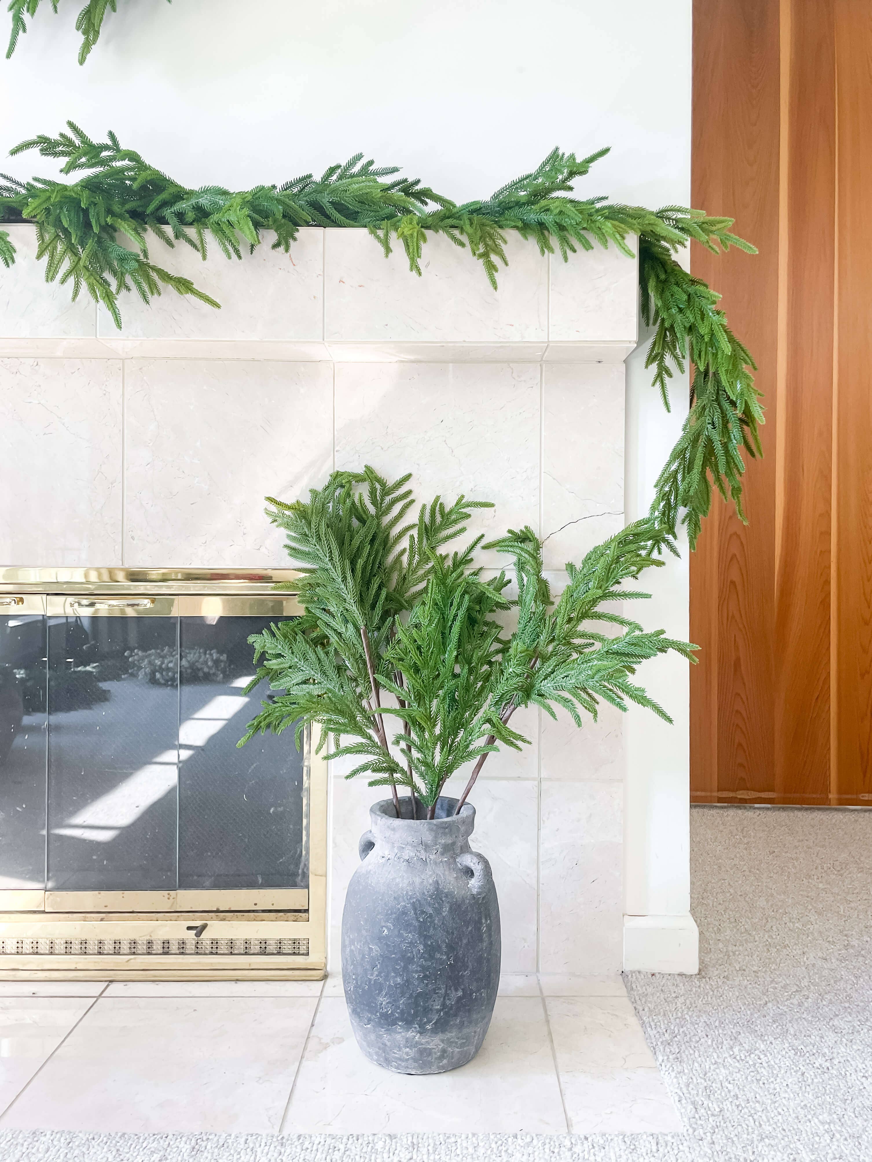 Hycroft Home Decor - Vente Décoration de Noël - Tige de Noël en faux pin de Norfolk Real Touch 25" et 33"1