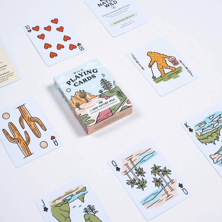 Keep Nature Wild - Wholesale Playing Cards - Wild Playing Cards1