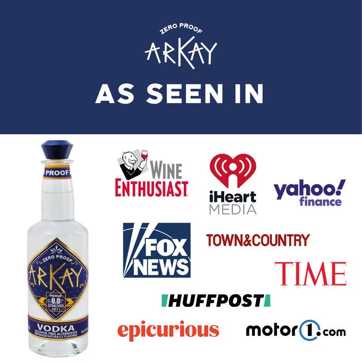 Arkay - Wholesale Non-Alcoholic Spirits/Wine/Beer - Arkay Zero Proof Vodka Alternative