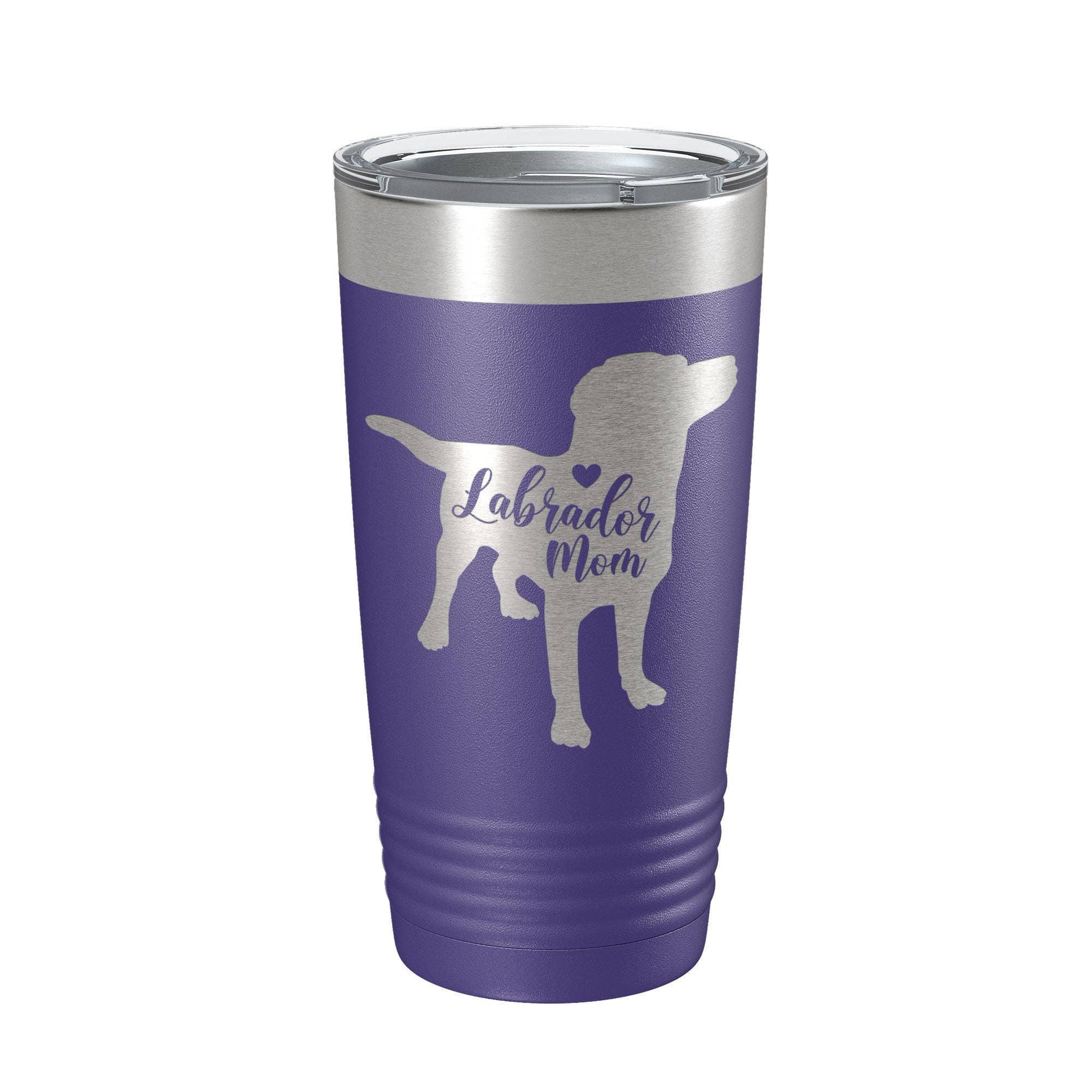 CarveBright - Vente Gourde/bouteille isotherme - Tasse de voyage Labrador Retriever Lab Mom Gumbler pour chien, cadeau, tasse à café isolée gravée au laser, 20 oz7