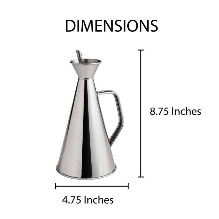 HIC - Harold Import Co. - Wholesale Kitchen Tool/Gadget - Fantes Cousin Patricia's Olive Oil Can3