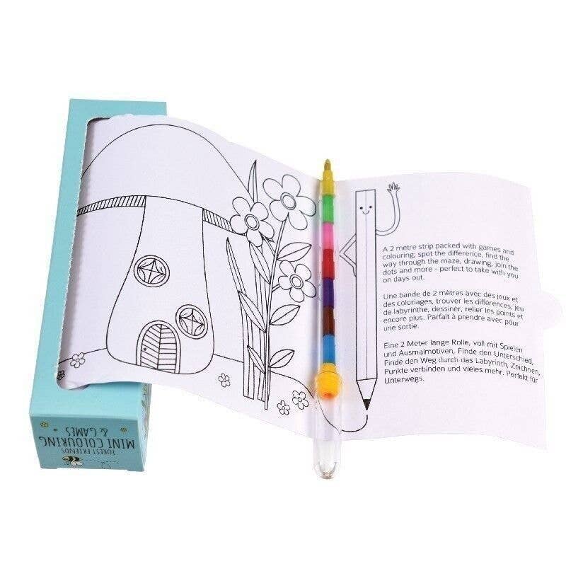 Rex B2B - UK – wholesale DIY craft kit – Child – Mini Colouring And Games - Forest Friends2