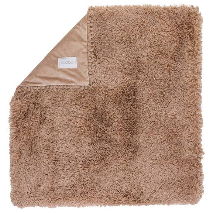 Dubbelzijdige deken Powder pink 90 x 90 cm voor wholesale door Idea Gioconda