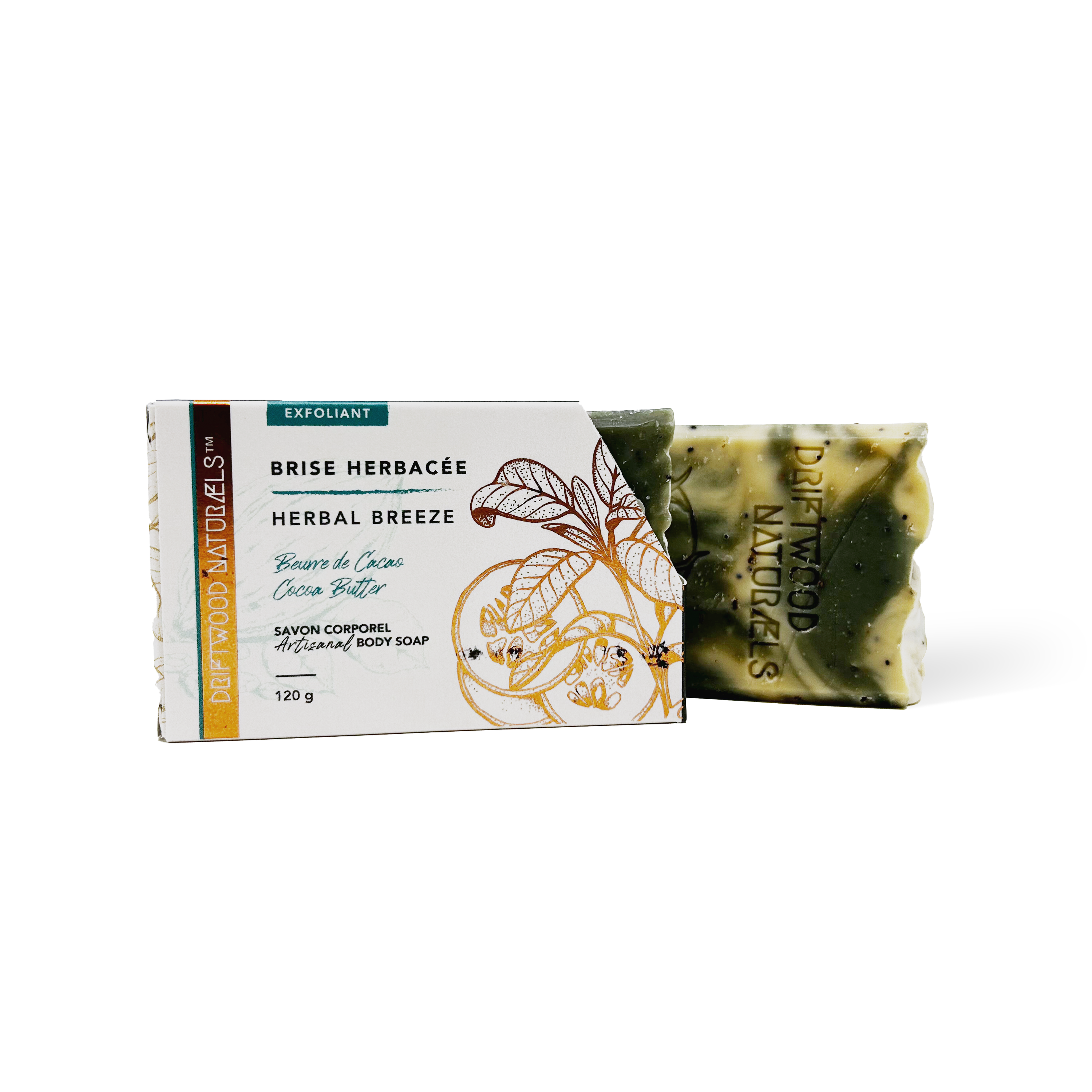 DRIFTWOOD NATURALS - Wholesale Bar Soap - Brise Herbacée - Savon Corporel Artisanal0
