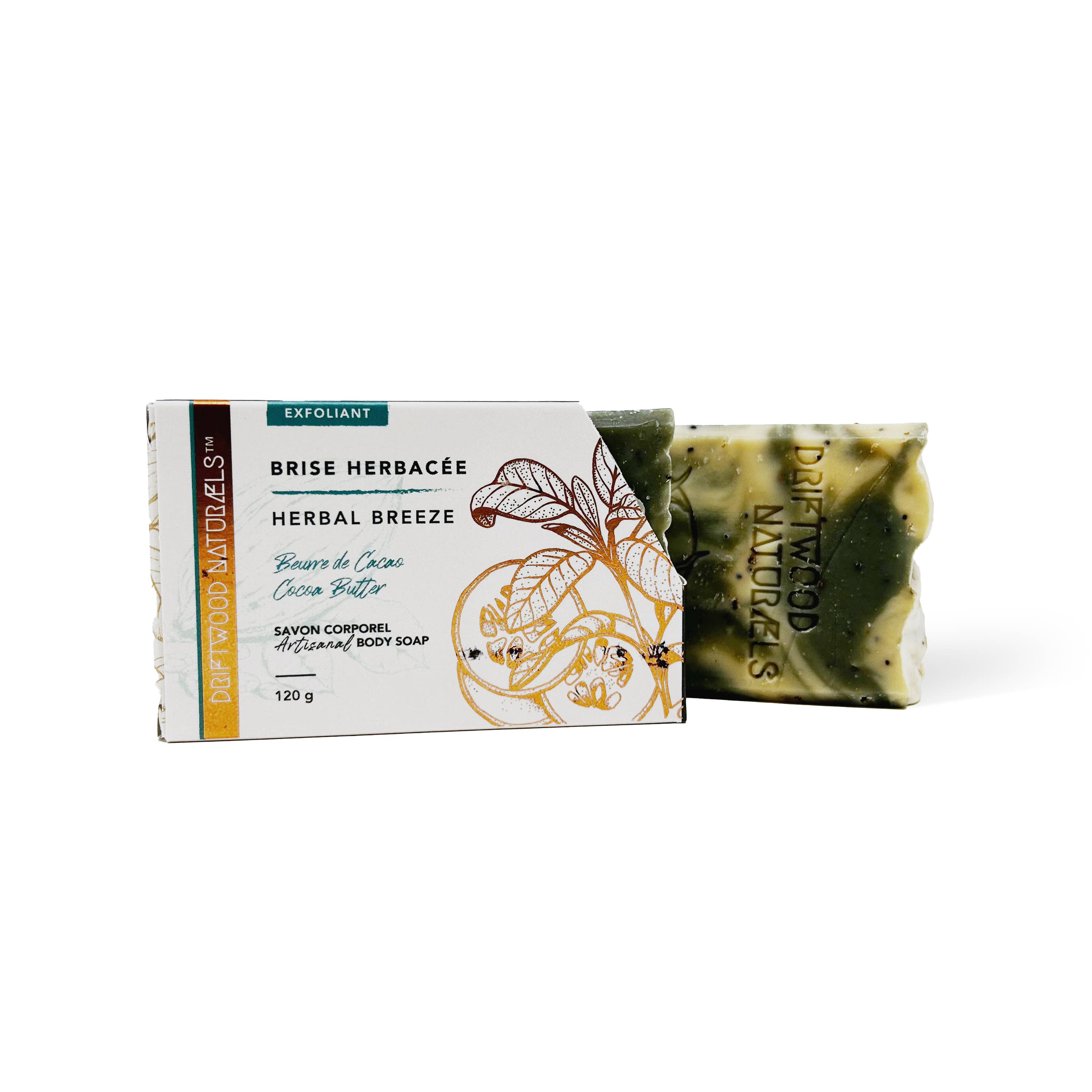 DRIFTWOOD NATURALS - Wholesale Bar Soap - Brise Herbacée - Savon Corporel Artisanal