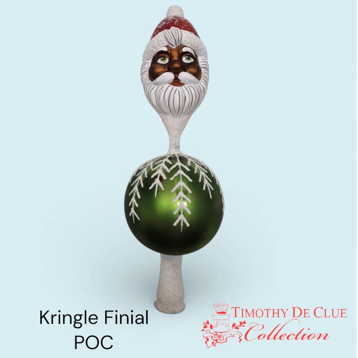 Kringle POC Finial Tree Top -German Christmas Collection for wholesale by Timothy De Clue Collection