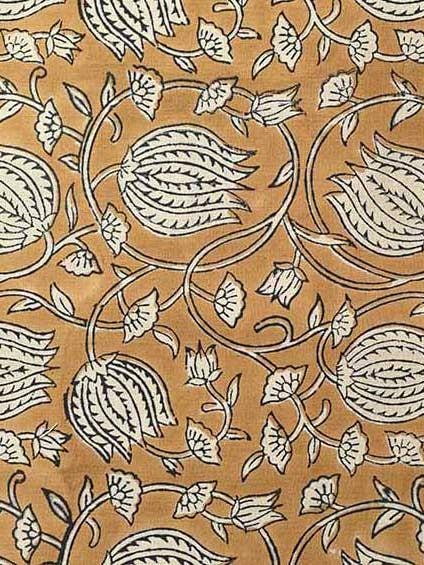 Tessuto di cotone per tappezzeria con stampa a blocchi Vivienne per la vendita all'ingrosso da parte di Thread To Form