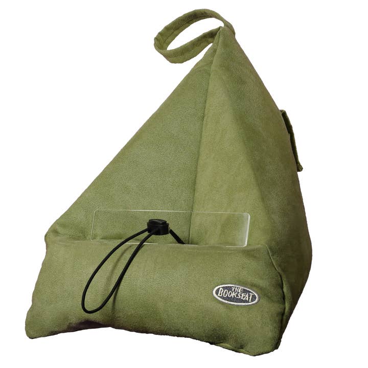 The Book Seat - Book Pillow - Sage/Green for wholesale by The Book Seat