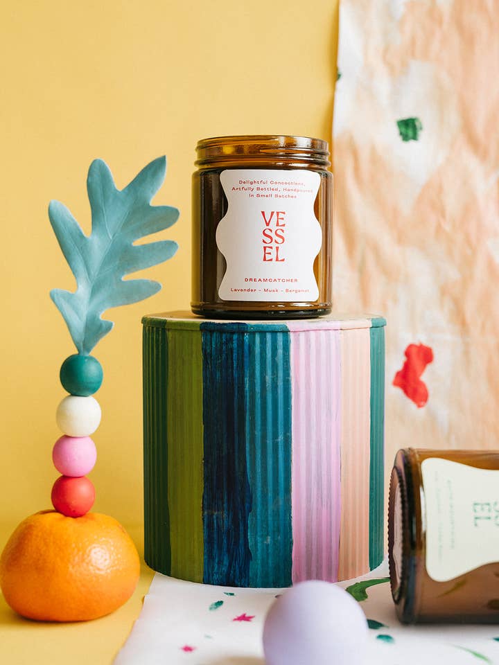 Dreamcatcher Candle for wholesale by Vessel Candle Co