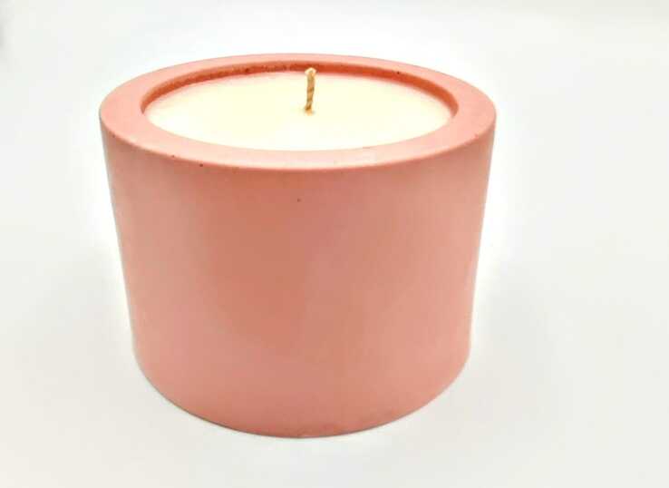 7 ème Sens - Wholesale Jar/Filled Candle - Scented candle & Jesmonite jar