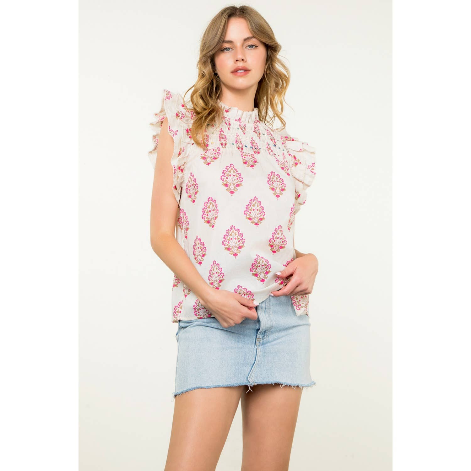 トップス rosymonster flutter flower couture tops トップス rosymonster flutter flower couture tops Floral V