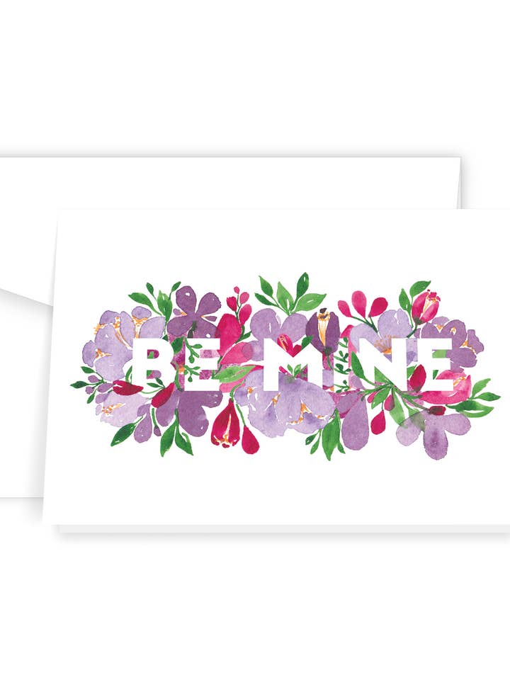Be Mine Greeting Card for wholesale by Ellen Walsh Designs