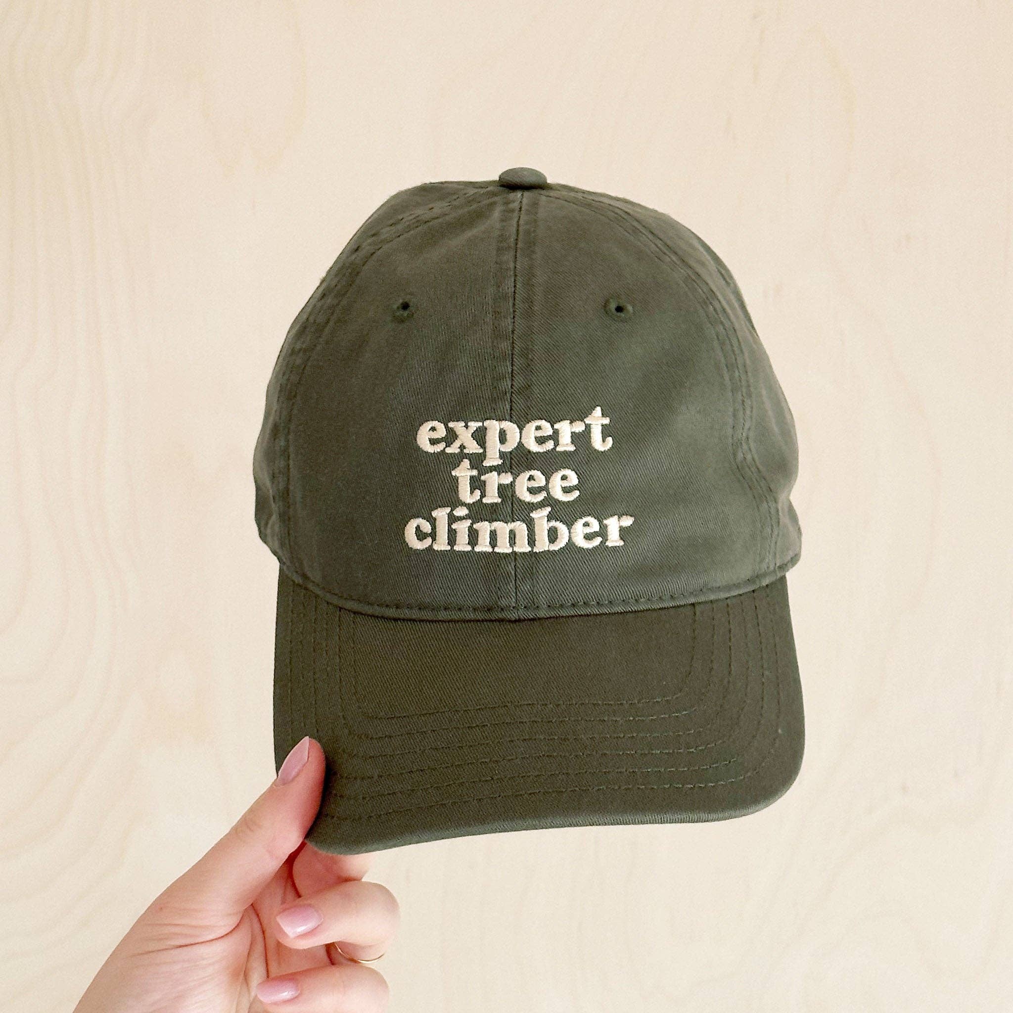 Alphabet Bags – wholesale Baseball cap – Unisex – Expert Tree Climber - Cotton Baseball Cap