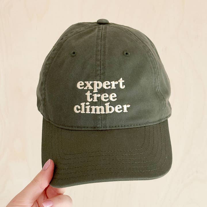 Gorra de béisbol de algodón - Trepador de árboles experto para venta al por mayor de Alphabet Bags