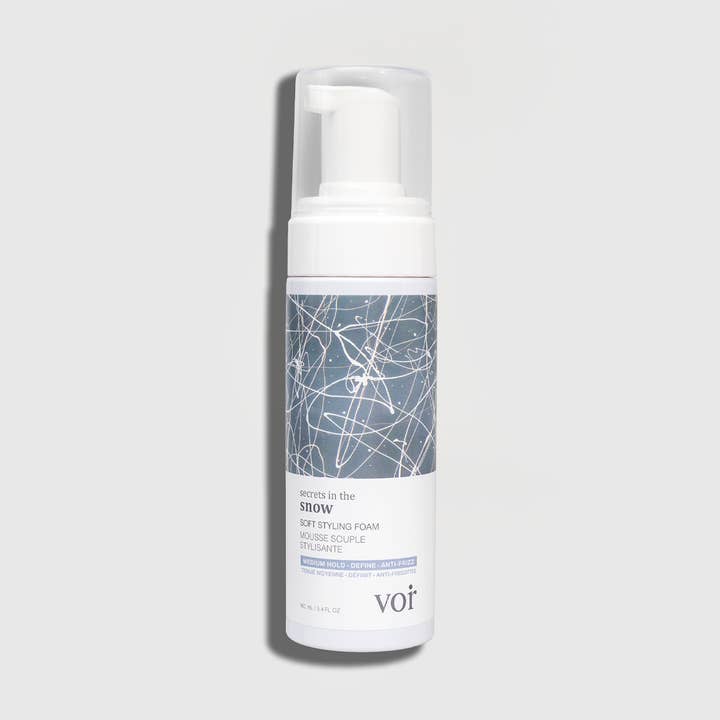 Hemligheter i snön: Mjuk Styling Foam för wholesale av Voir Haircare