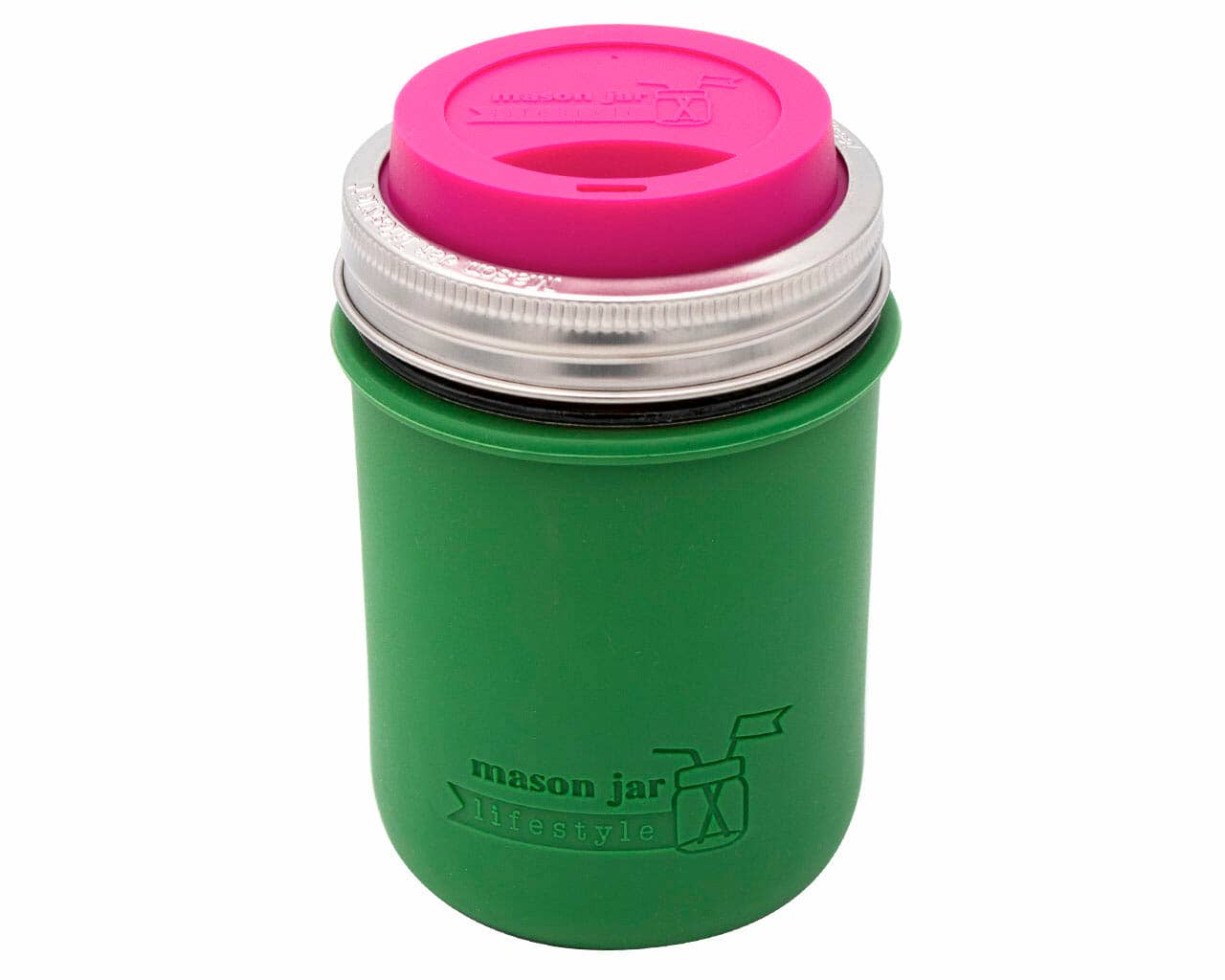 Mason Jar Lifestyle - Vente Housses de boisson - Manchon en silicone pour bocaux Mason à large ouverture de 16 oz9