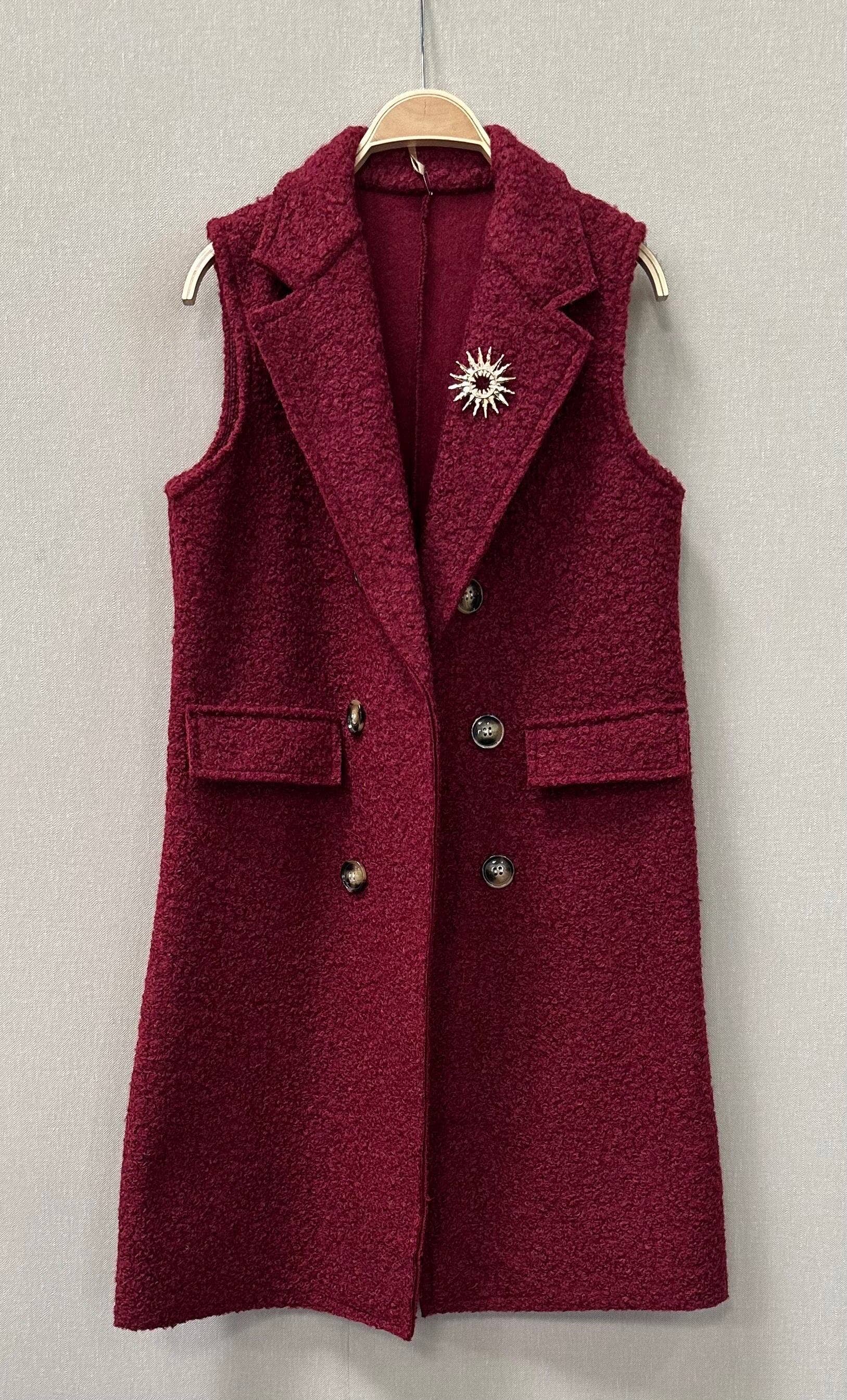 SWEET MAGIC MODA Y COMPLEMENTOS - Wholesale Outerwear Vest - Women's - SHEEPSKIN VEST6