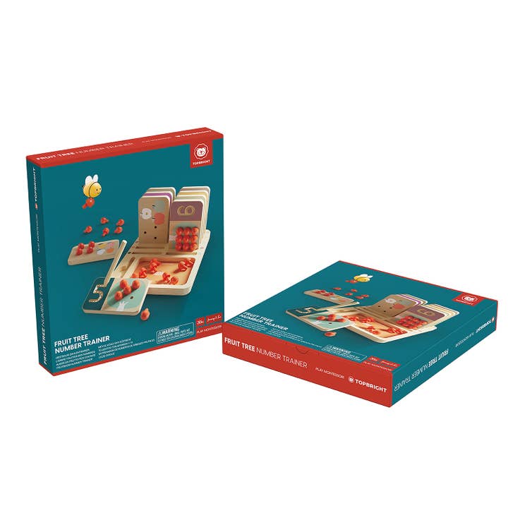 TOPBRIGHT GmbH - Wholesale Toy Set - Kids - Fruit Tree Number Trainer - Montessori1