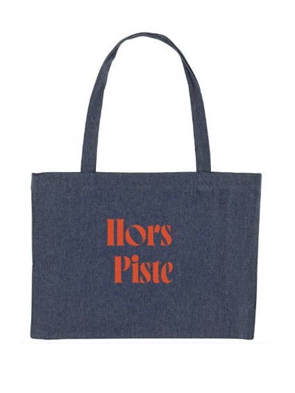 Off-piste. Stor mulepose i bomuld for engroshandel hos Les Petits Basics