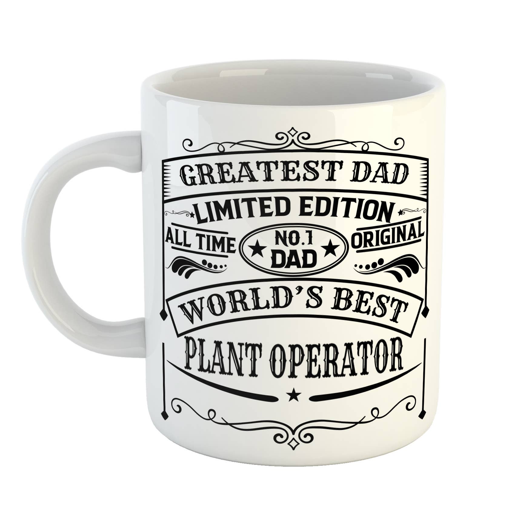 Just The Shirt – wholesale Coffee mug – Greatest Dad Best Plant Operator Mug0