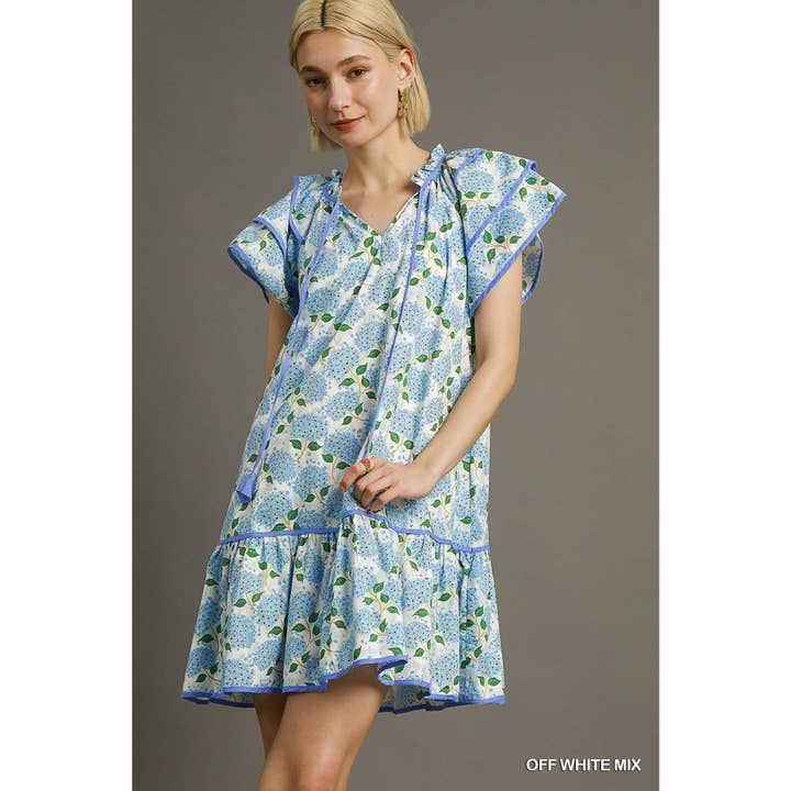 STYLE USA - Wholesale Dress - Women's - Floral Tiered Dress