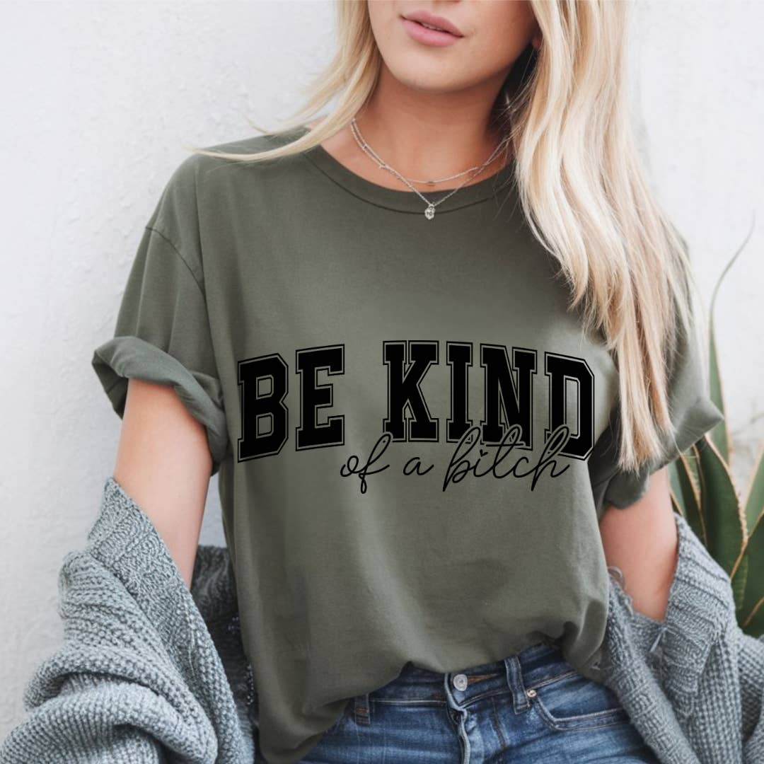 Beyoutiful - Wholesale T-Shirt (Graphic) - Women's - Be Kind Of A Bitch Tee