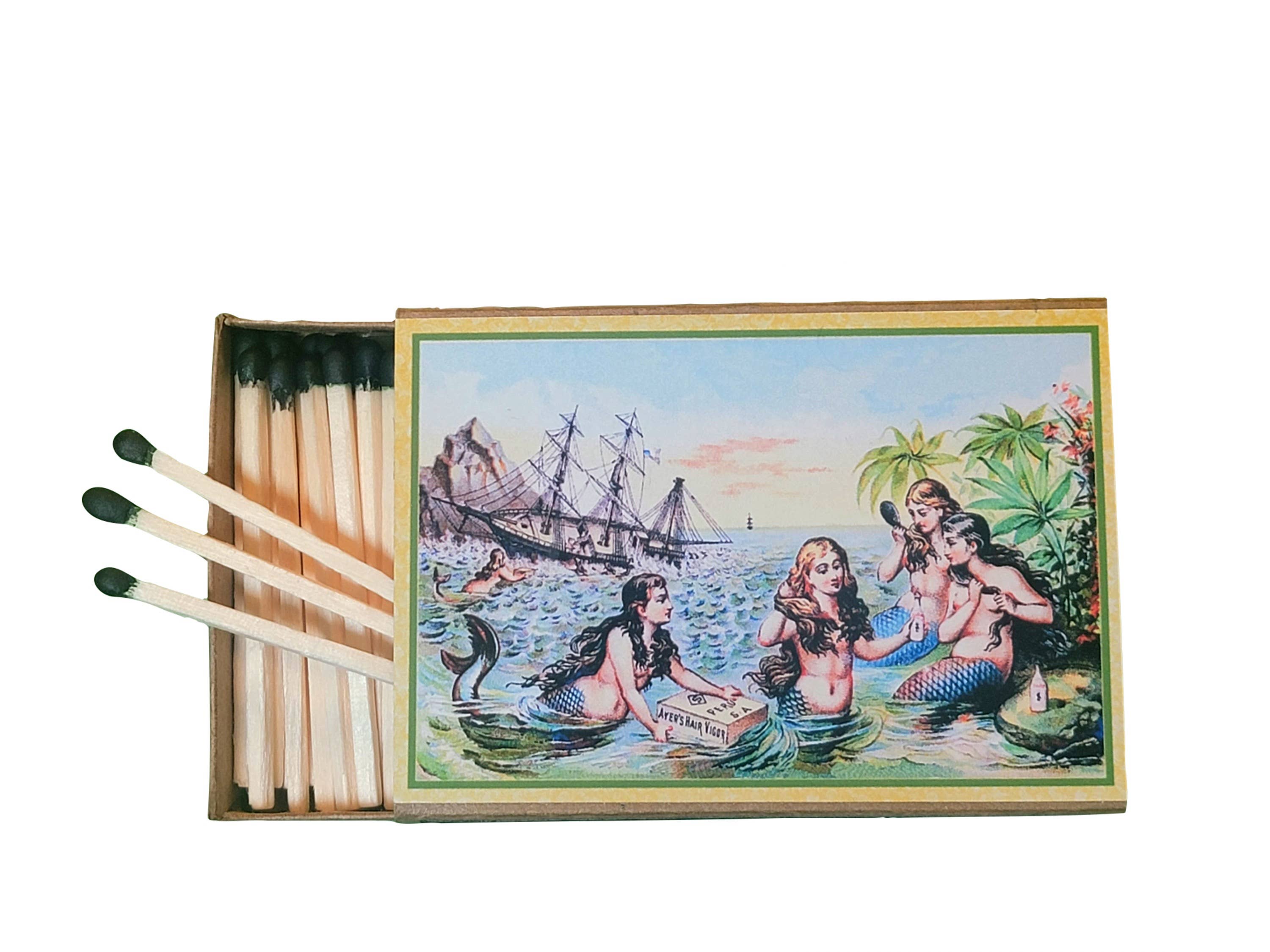 Superior Dry Goods - Wholesale Matches - "Vintage Curio" Handmade Decorator Matchbox Lot2