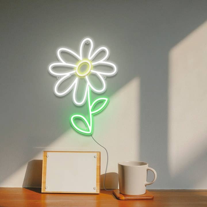 Daisy Neon Sign for wholesale by BeNeonUnicorn
