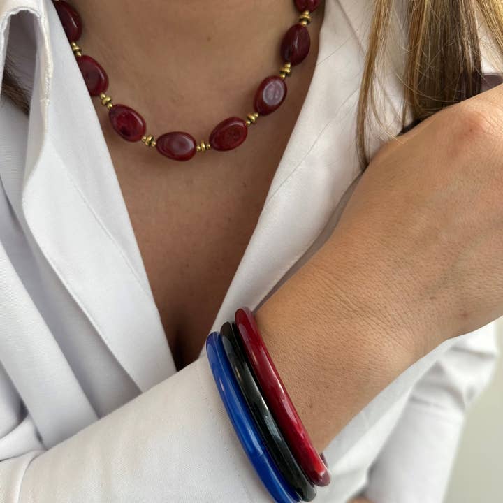 A.B. Paris - Wholesale Beaded/Pearl Necklace - Java - 7 colors23