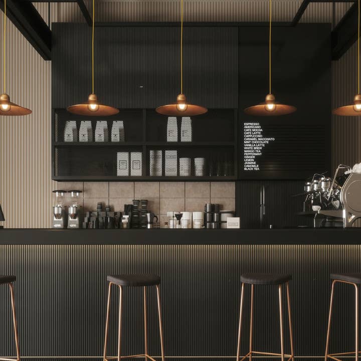 ORLEANS suspension lamp in antiqued gold metal and ochre fabric cable (1xE27) for wholesale by Gruppo F.T