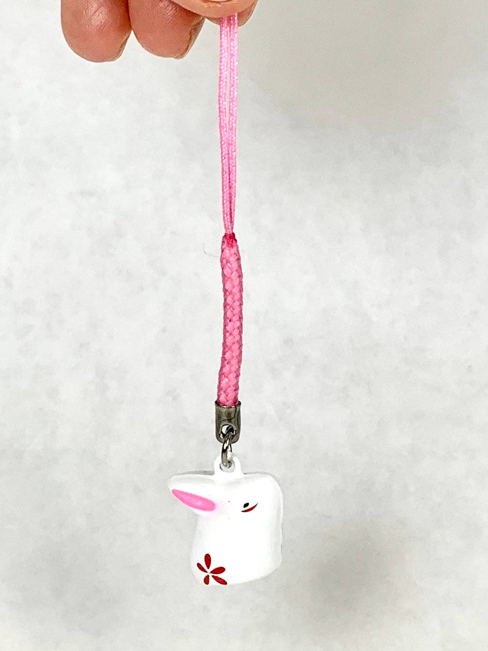 BCmini - Wholesale Keychain - Unisex - 70585 White Rabbit Brass Bell-101