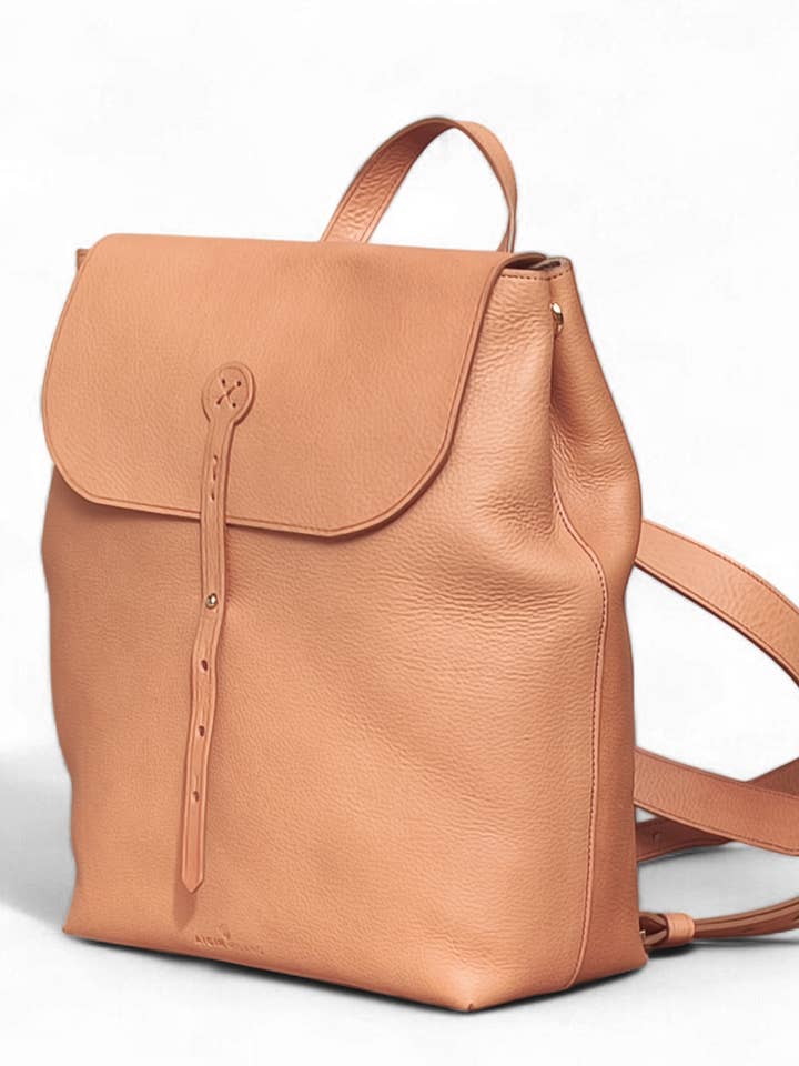 Zaino in Pelle Pieno Fiore for wholesale by Aigin Milano