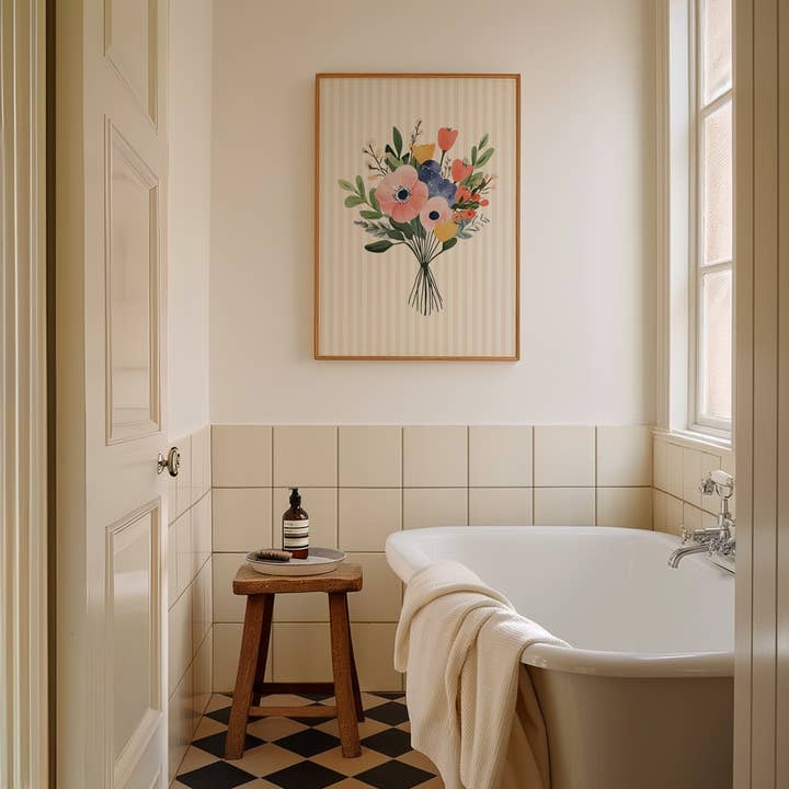 Paperly Creative Co - Wholesale Art Print - Floral Bouquet Art Print IV4