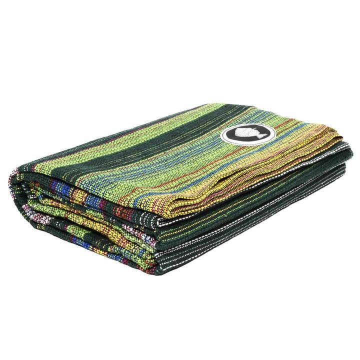Póvoa Yoga Blanket - Aqua Green for wholesale by West Path