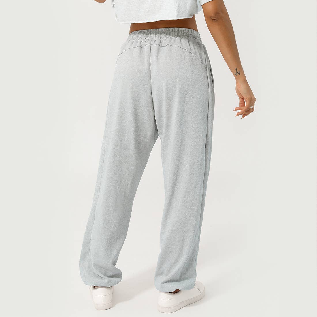 Sodalemon - Wholesale Athletic Sweatpants/Joggers - Women's - Women'S Waistband Drawstring Loose Fit Sweat Pants9