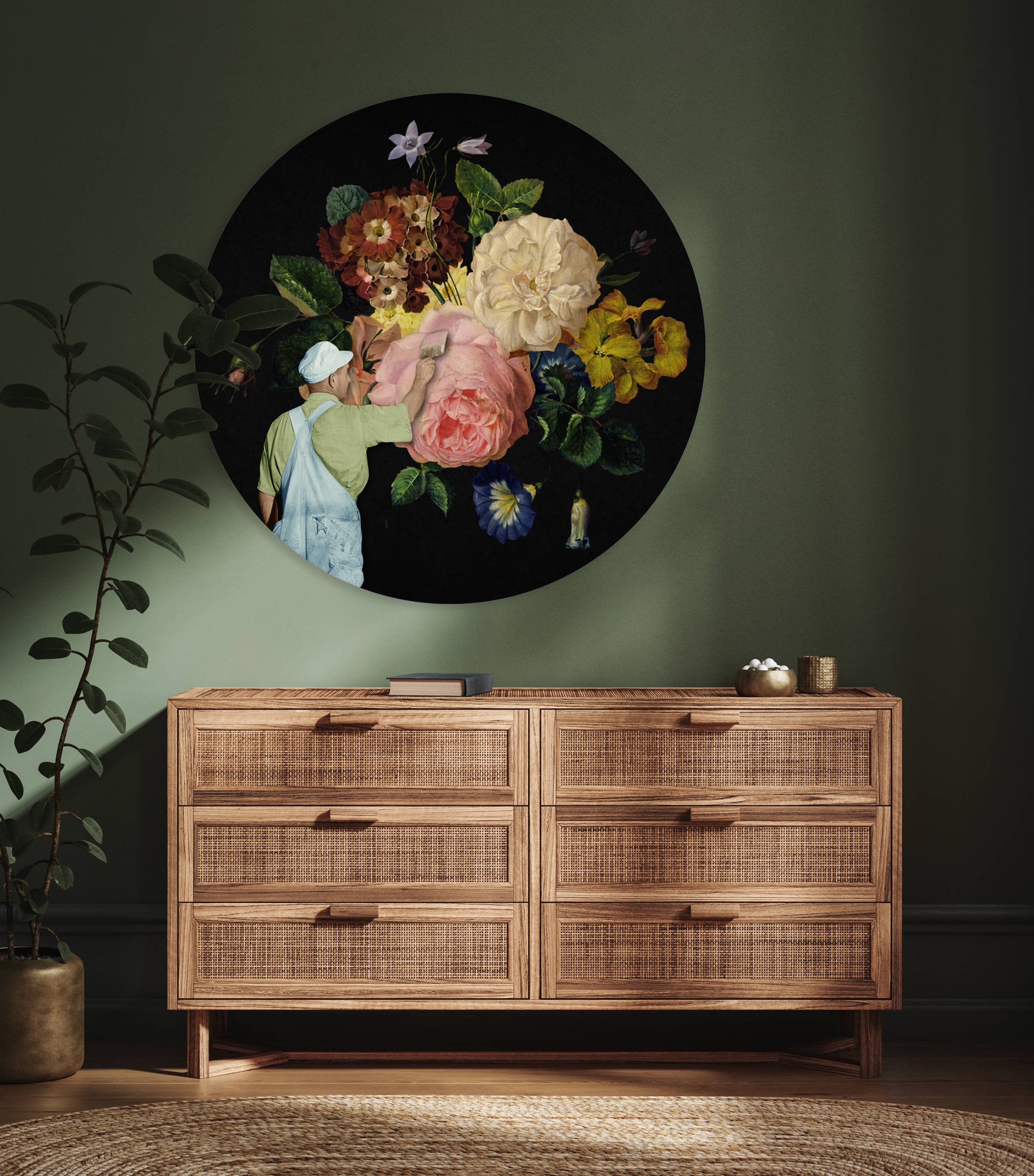 Sferico - Wholesale Wall Accent - Wall Circle - The Painter - Premium Dibond Quality1