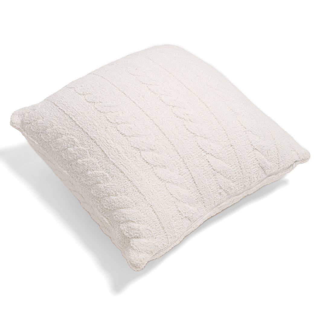 Fashion City - Wholesale Throw Pillow Cover - Braided Cable Knit Luxury Soft Cushion Cover8