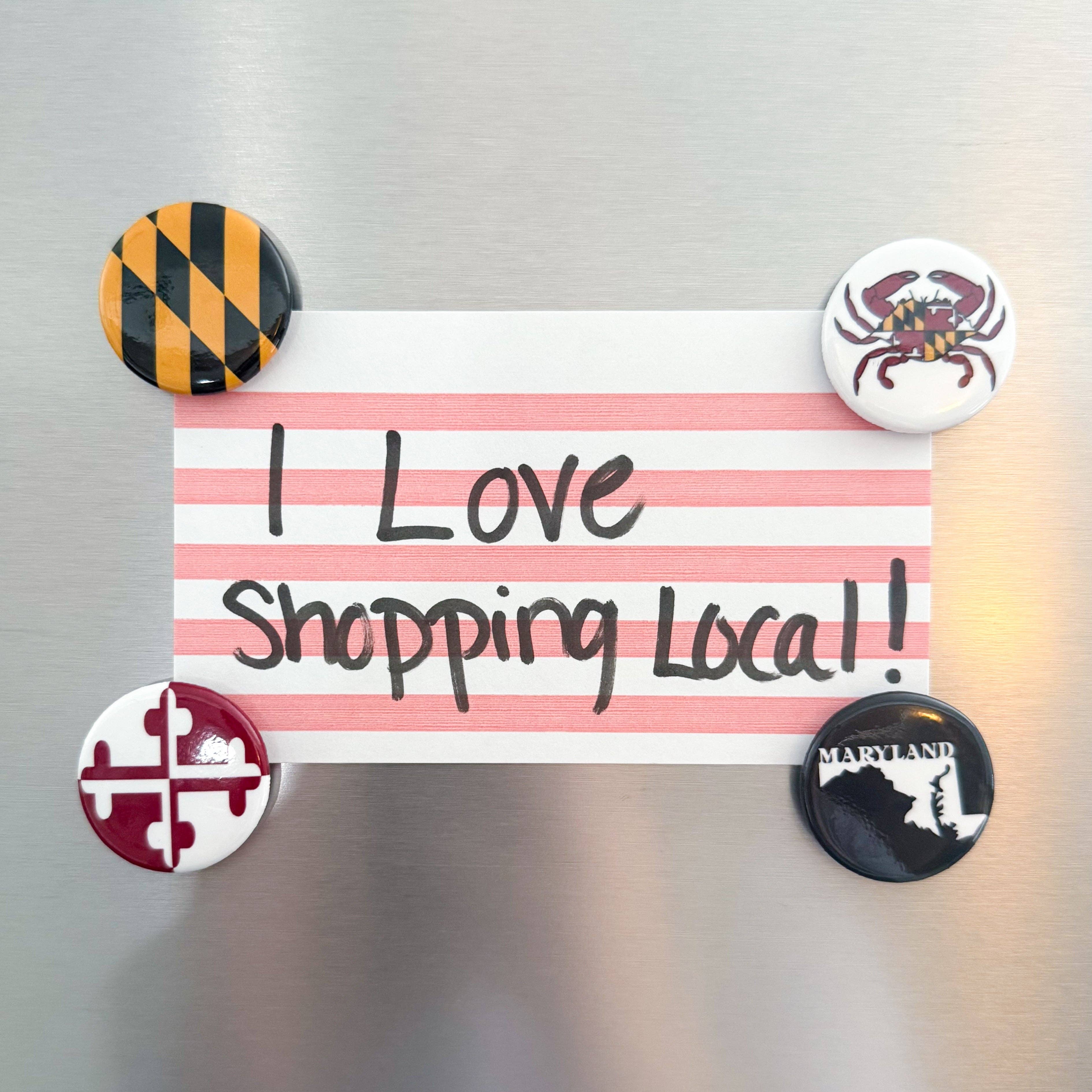 Jami Creates - Wholesale Magnet - Maryland Fridge Magnet Set (4)2