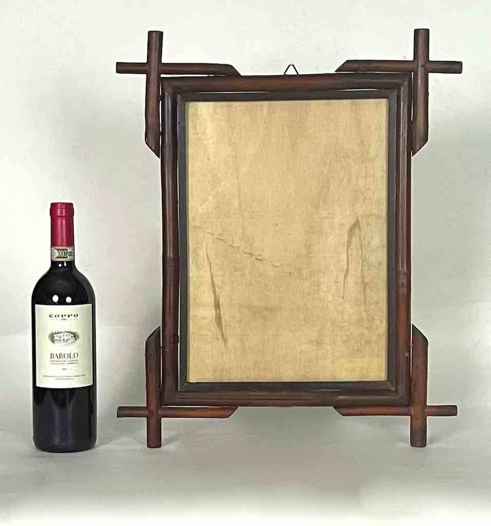 The Niger Bend - Wholesale Picture Frame - Bamboo Vertical Picture Frame: Cross-Corners Design  4 sizes1