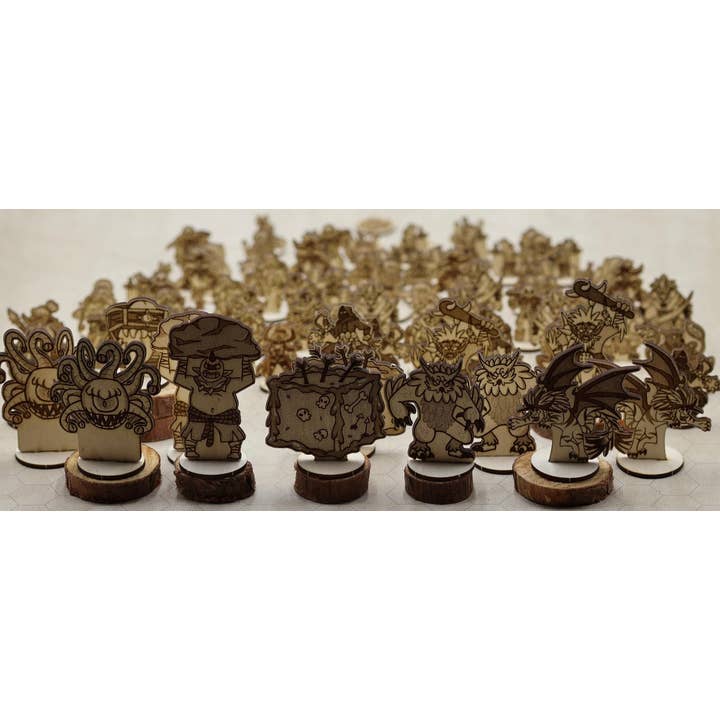 CorvidArts - Wholesale Board Game - Monster Kit (Set of 90)1