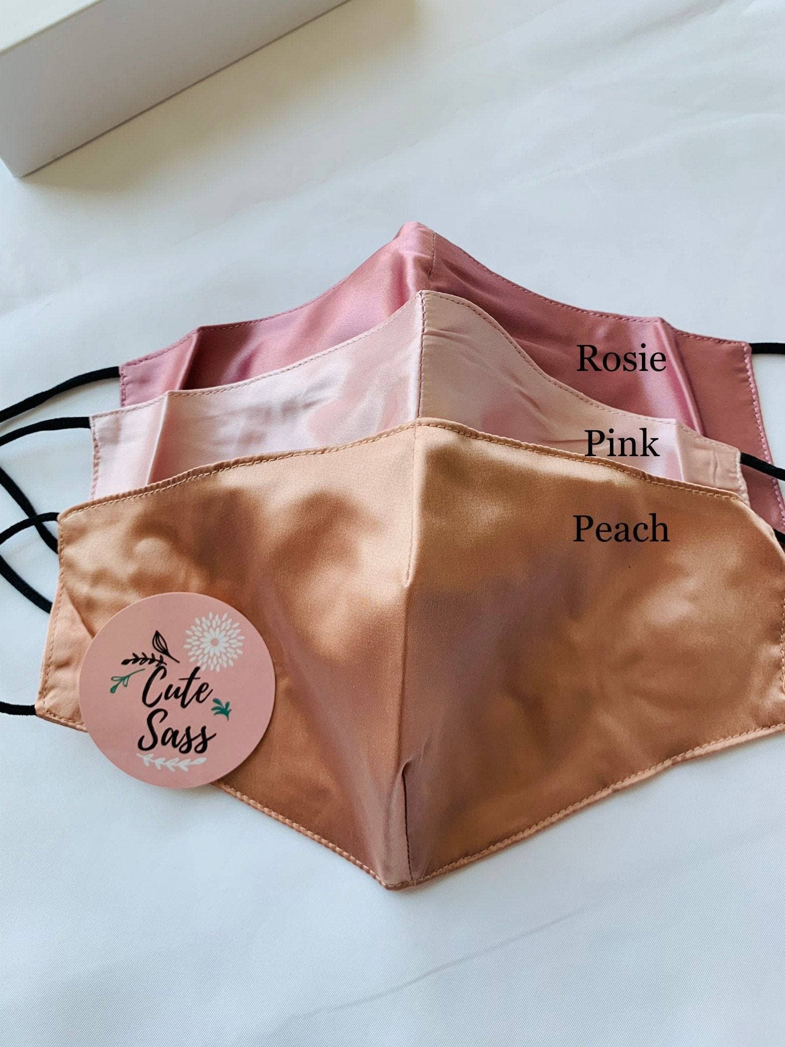 Cute Sass ™ - Wholesale Niet-medisch wegwerpmasker - LUXE ZIJDEN GEZICHTSMASKER6