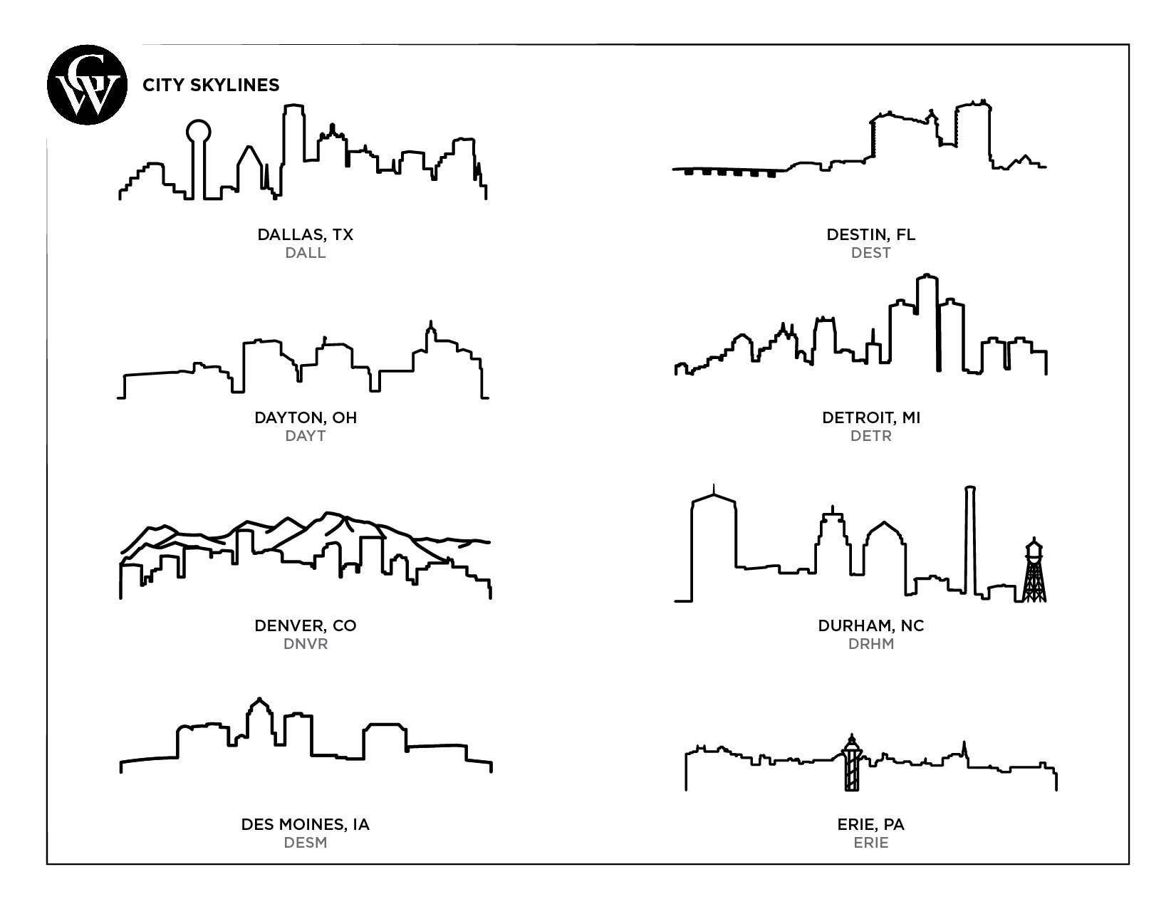 Grainwell - Wholesale Cutting Board - City Skyline Cutting Board5