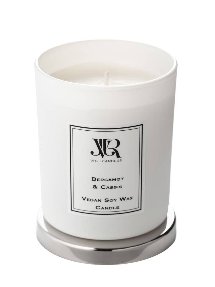 KERZE AUS SOJAWACHS MIT BERGAMOTTE UND CASSIS für den Großhandel von VRJJ Candles