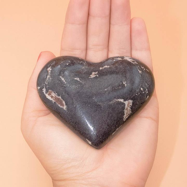 Tiny Rituals - Wholesale Spiritual Stone/Crystal - Rare Covellite Hearts - AAA Premium Quality9