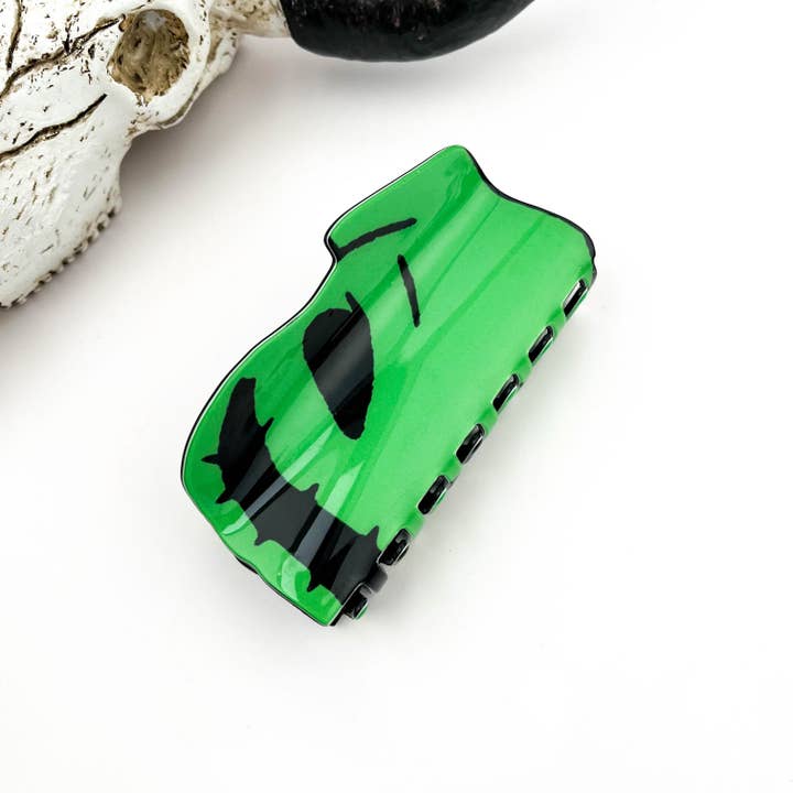 mildstyles - Vendita all'ingrosso Fermaglio per capelli - Donna - 🎃 Fermaglio Artiglio con Stampa di Fantasmi e Mostri di Halloween – Divertimento Spettrale5