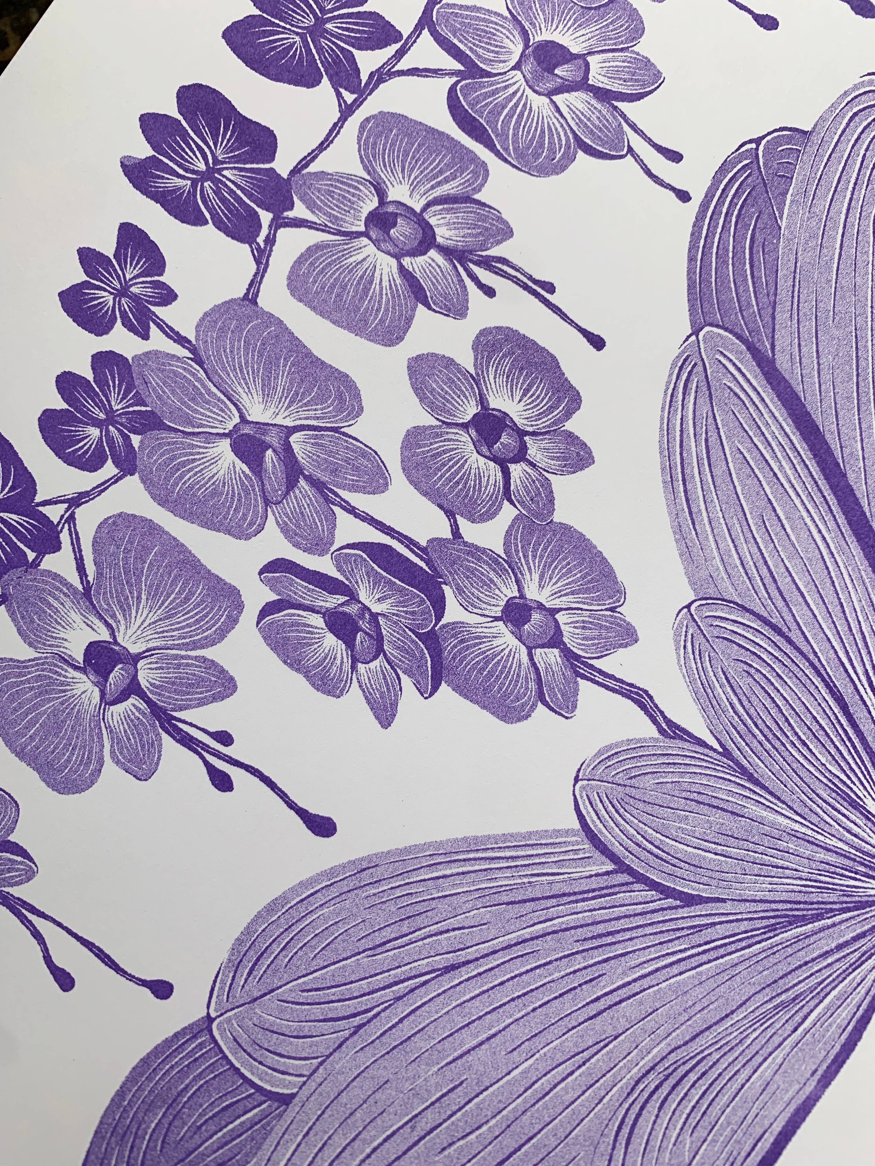 Big Fog - Wholesale Art Print - Orchid Bloom Print1