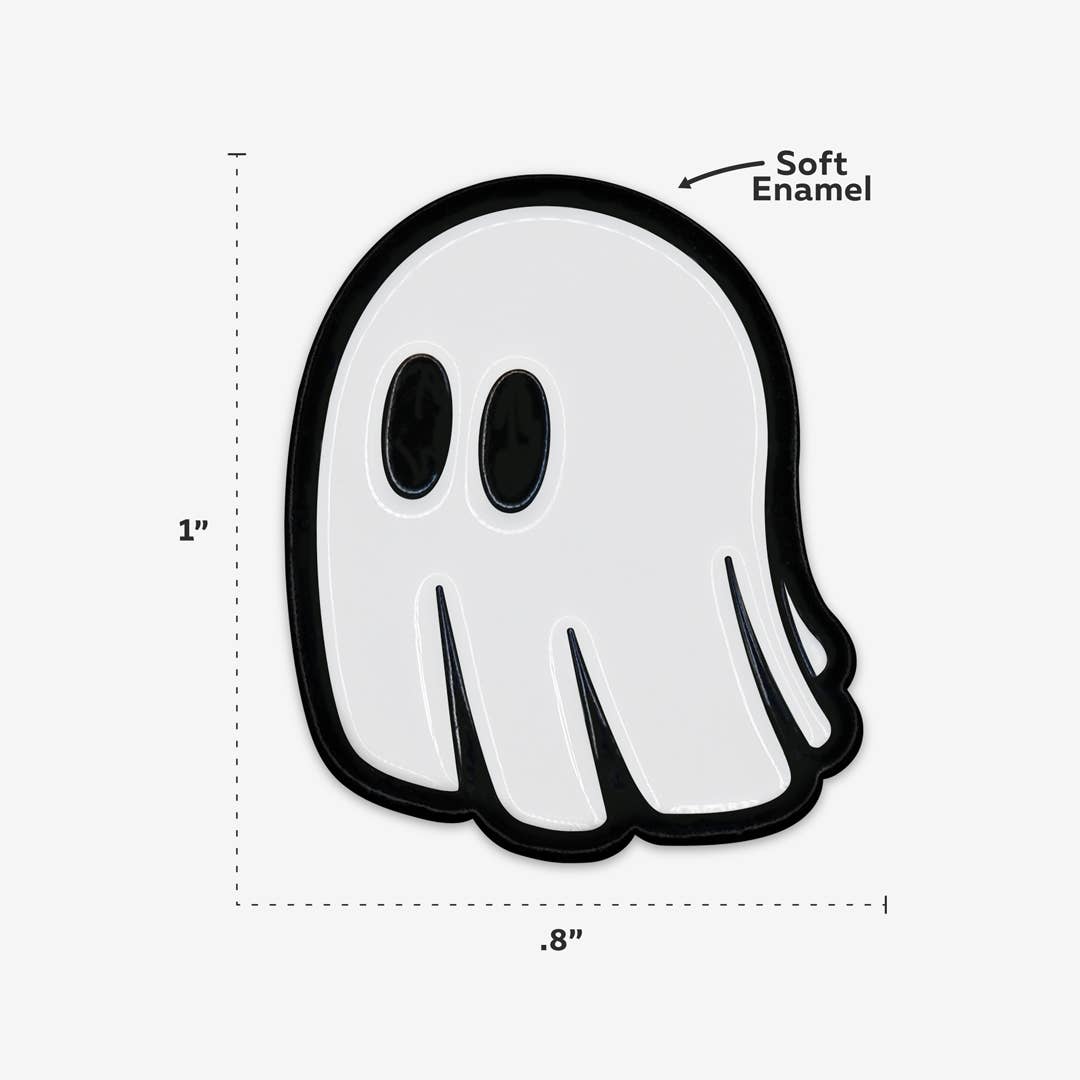 Happy Impulse - Wholesale Lapel Pin/Button - Ghost - Enamel Pin2