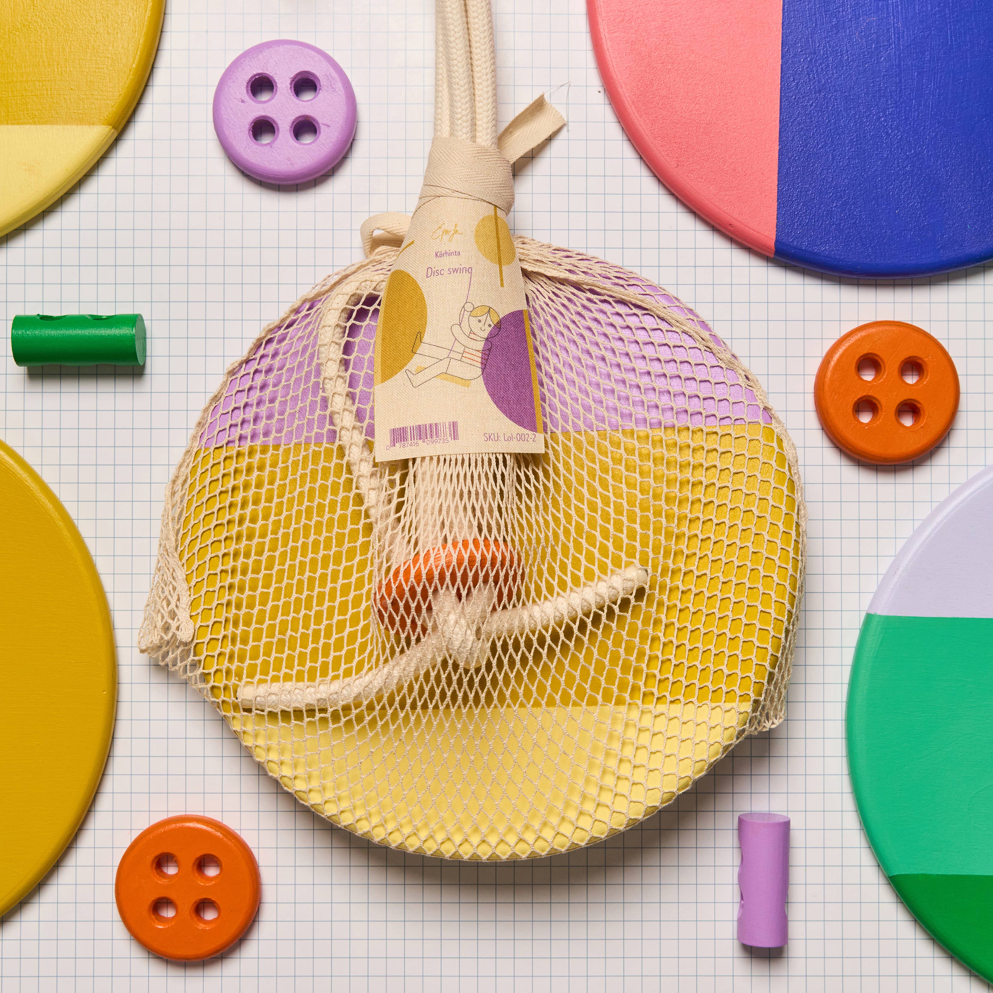 Eperfa - Wholesale Swing Set - Disc Swing  - Yellow1