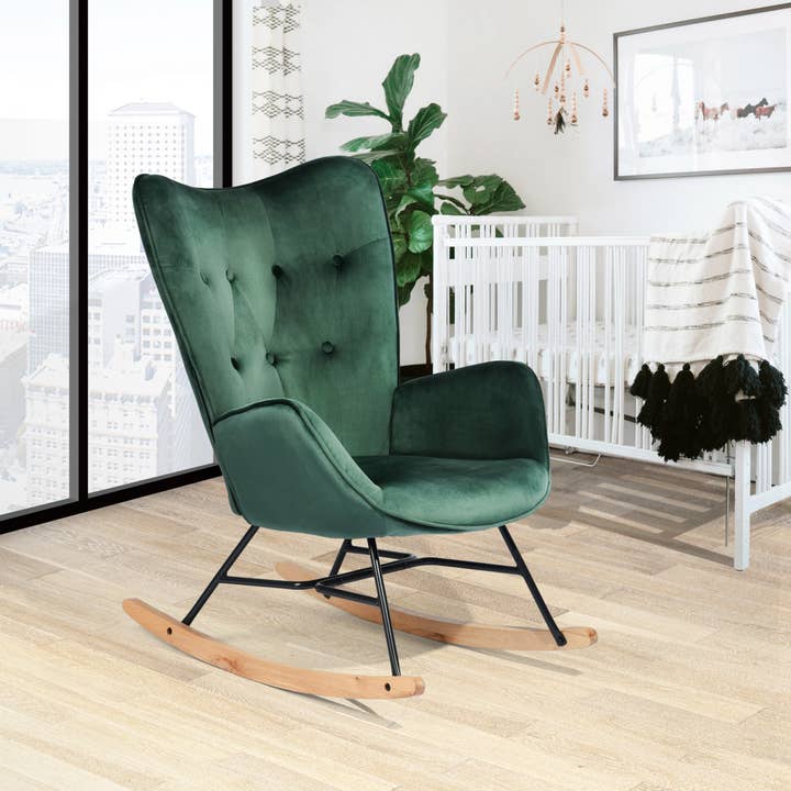39F Inc. - Wholesale Chair - Modern Rocking Chair Relax Accent Chair Nurseries Living13