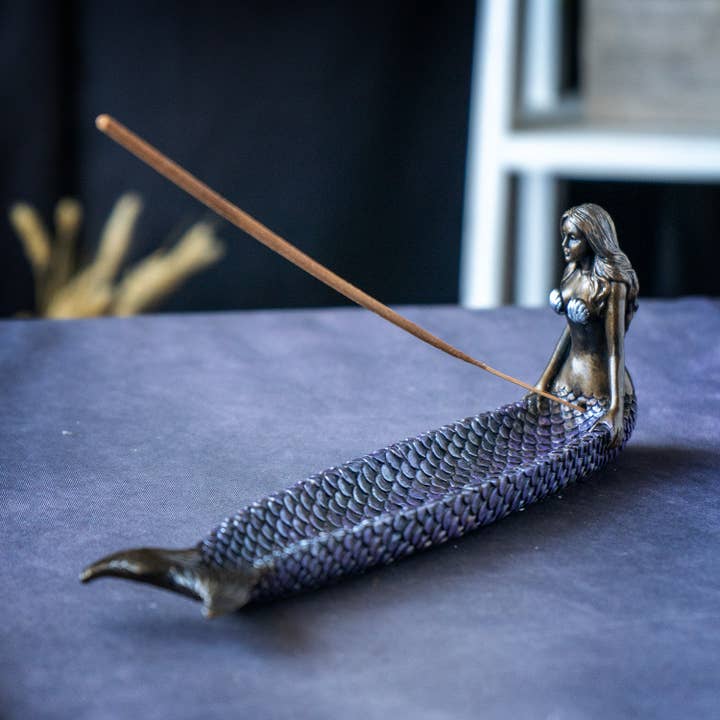 Pacific Trading - Wholesale Incense Holder - 15906 Mermaid Incense Burner
